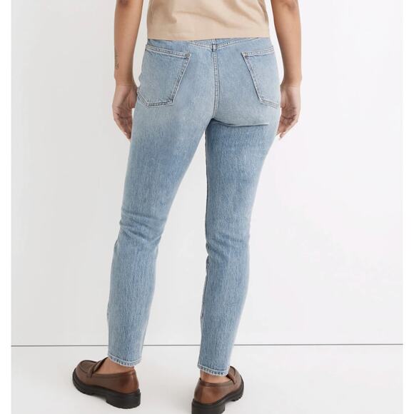 Madewell Women's The Petite Curvy Perfect Vintage Jean in Heathcote Wash SZ 31P - Picture 14 of 14